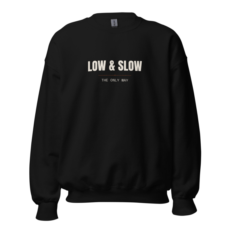 LOW & SLOW Crewneck mockup
