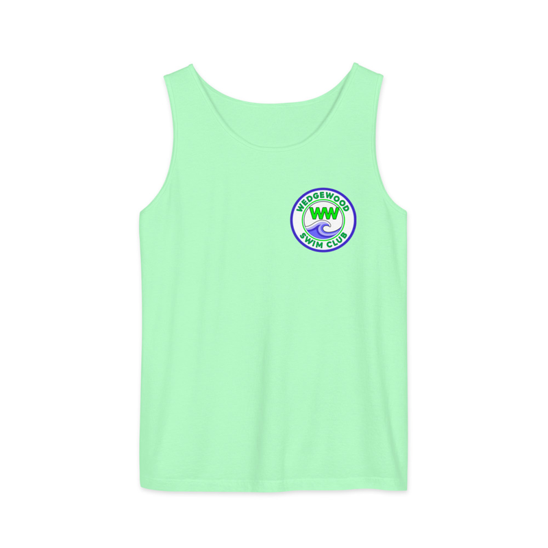 Unisex garment-dyed tank top