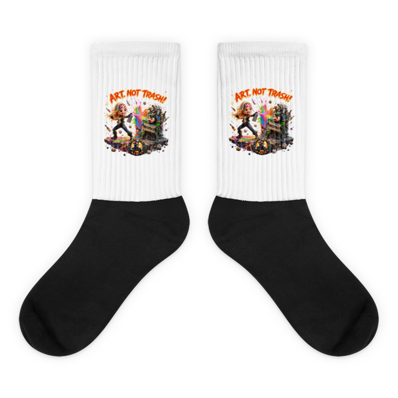 Art Not Trash Socks