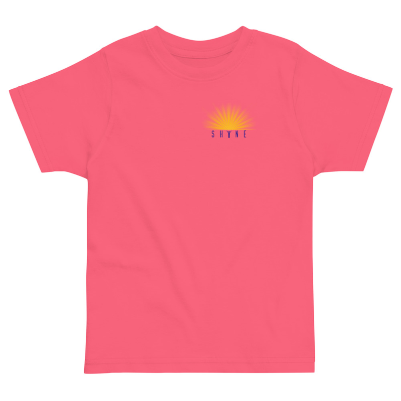 SHINE T-shirt - Toddler – 5/6, Hot Pink