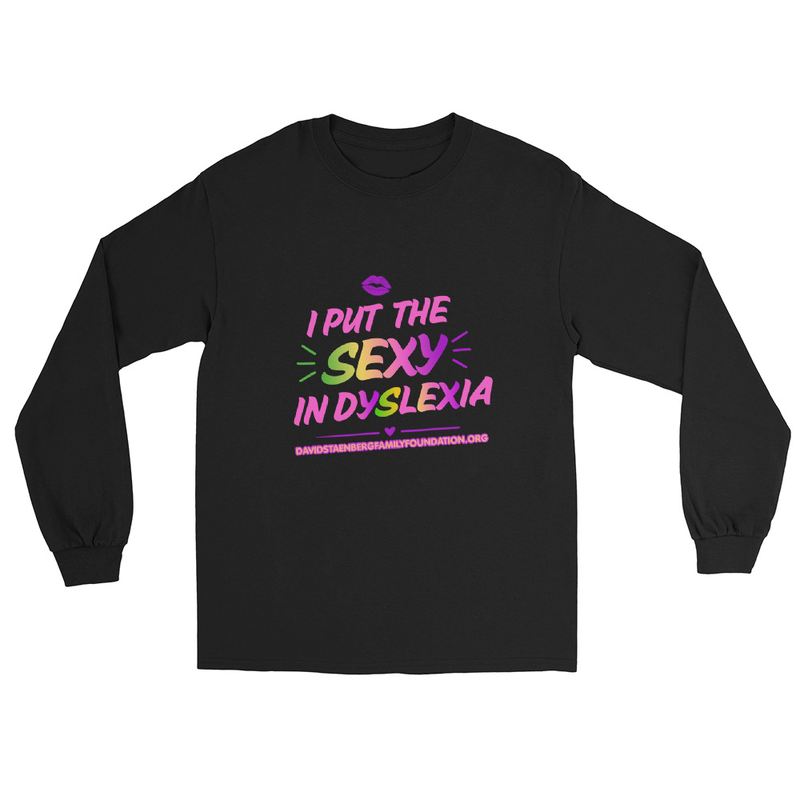 Men’s Long Sleeve Shirt | Dyslexia v1