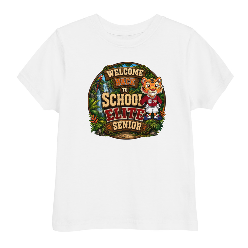 (Toddler) Elite Senior Design 1 - ECLC Classroom Color Shirts – 2, White