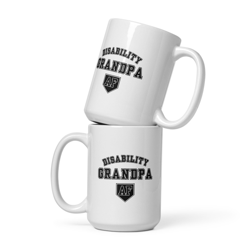 Disability Grandpa AF mug – Image 2