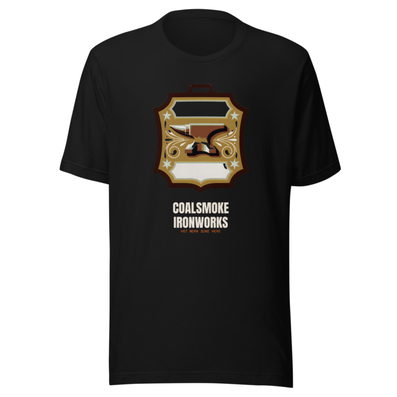 Coalsmoke Ironworks Tee (Artist Series) mockup