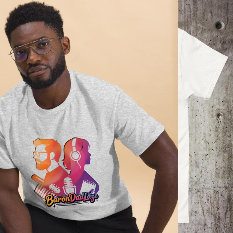 BaronDadLaze "Neon Duo" Graphic Unisex Tee