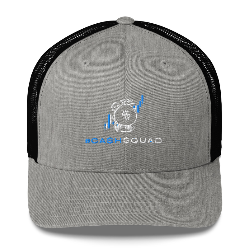 #CashSquad Hat v.1 – One size, Heather/ Black