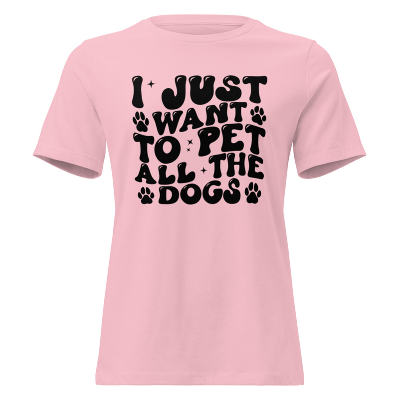 Women's Pet Dog Relaxed T-Shirt – view 5