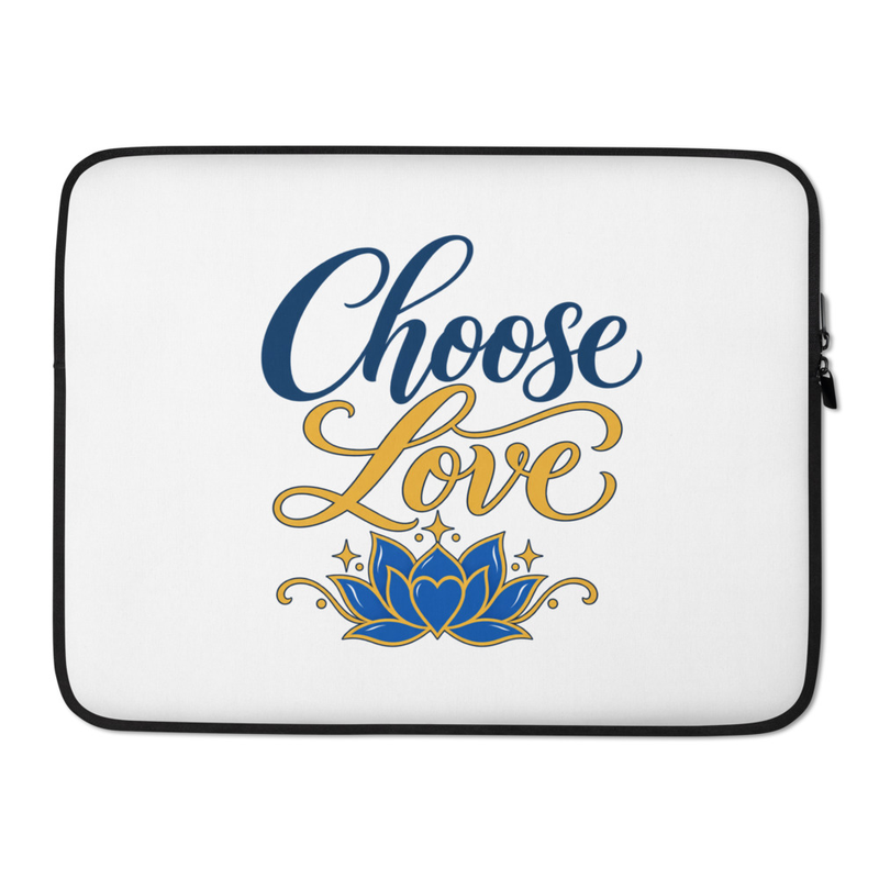 Choose Love Laptop Sleeve