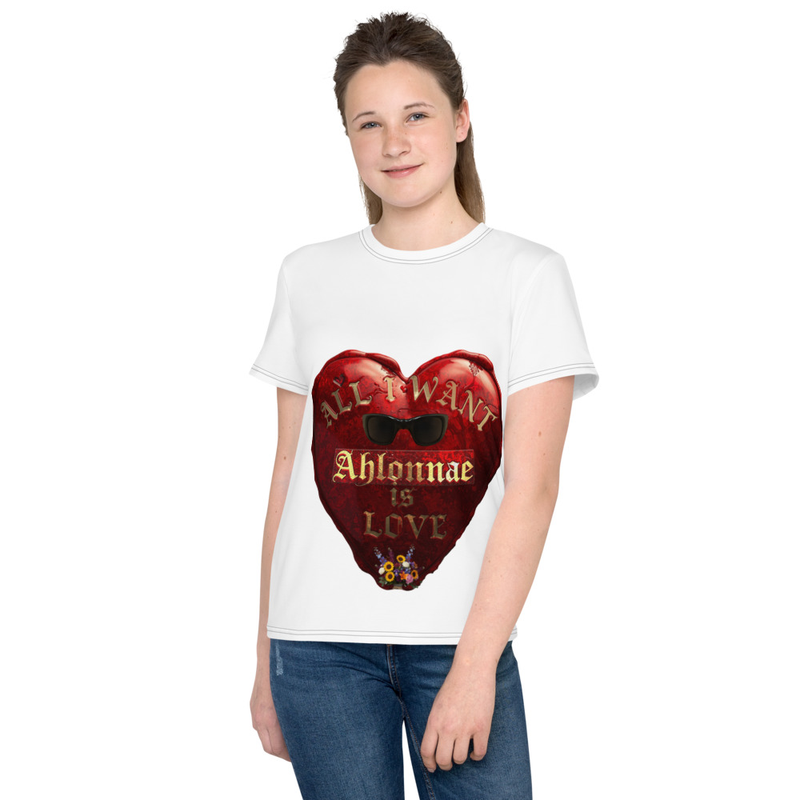 Youth crew neck t-shirt