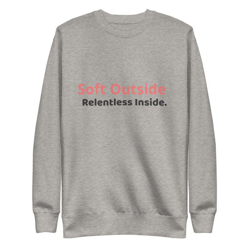 Soft outside. Relentless inside.  – S, Carbon Grey