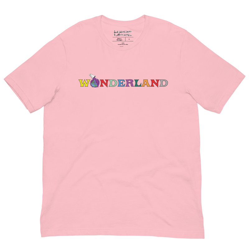 [ wonderLAnd ] tee – 4XL, Pink