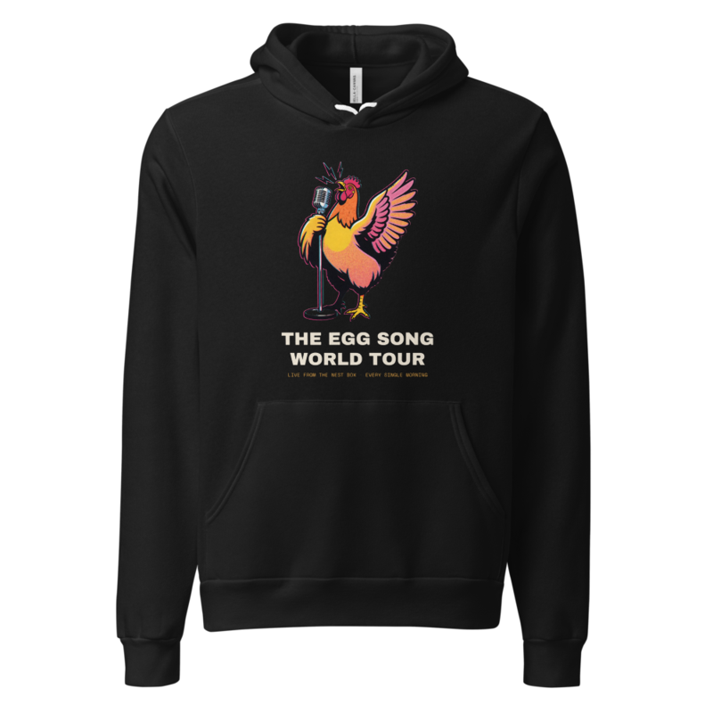 The Egg Song World Tour Hoodie (Artist Series) mockup