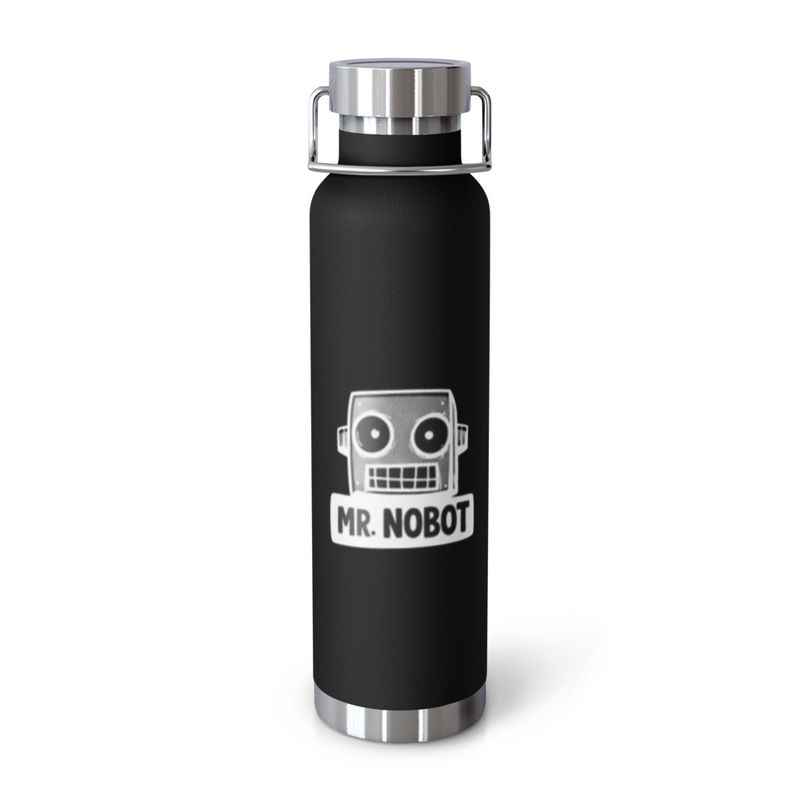 GREY CLASSIC MR.NOBOT LOGO Copper Vacuum Insulated Bottle