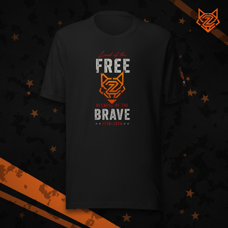America's 250th — Land of the Free | Tee — Front