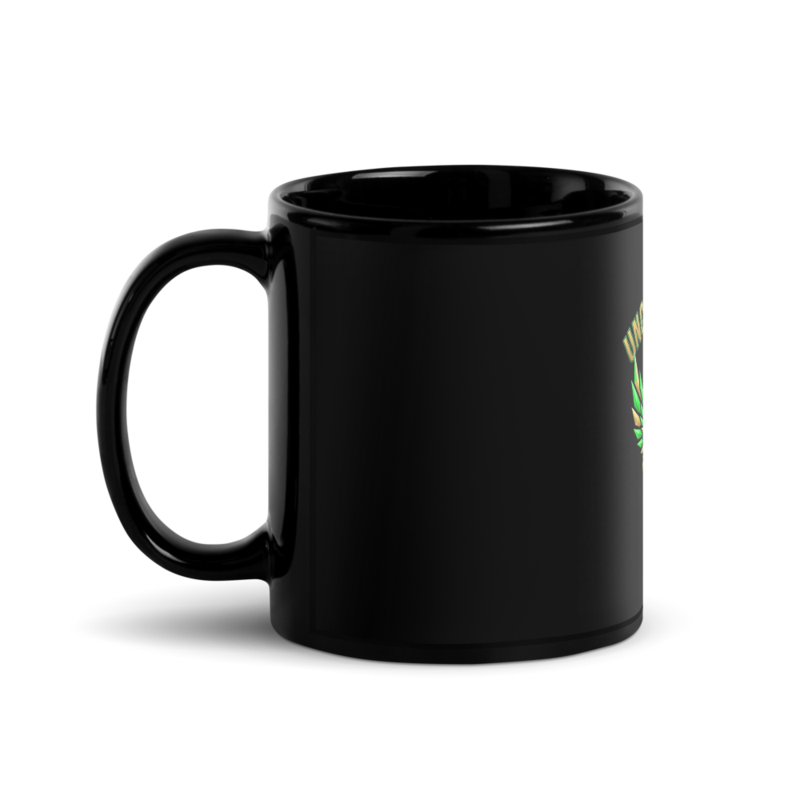 Uncle Benny ® Phoenix Crown Ceramic Mug Neon Green EST. 2020