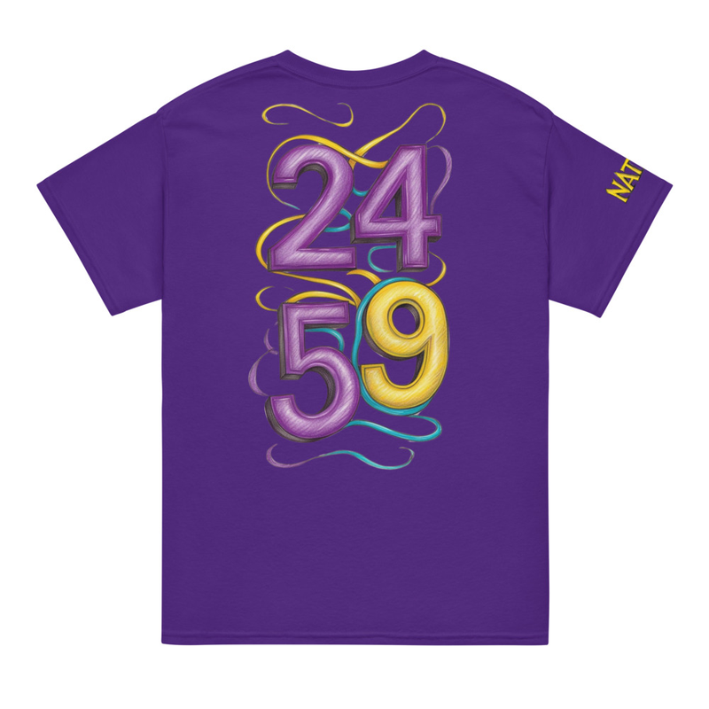Freaknik Shuffle T-Shirt – L, Purple
