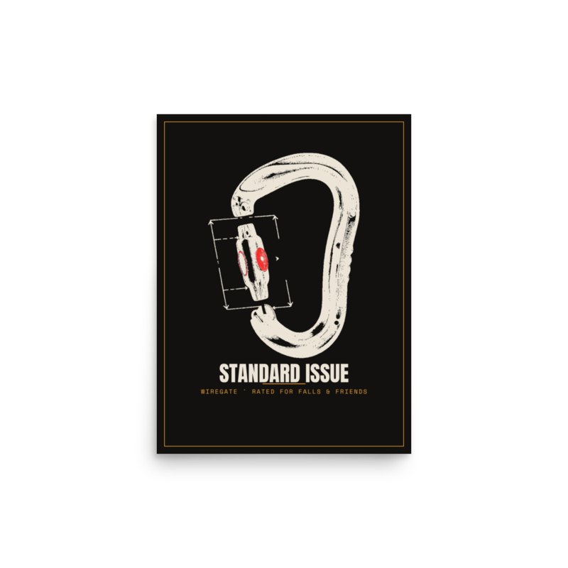 Standard Issue Poster mockup
