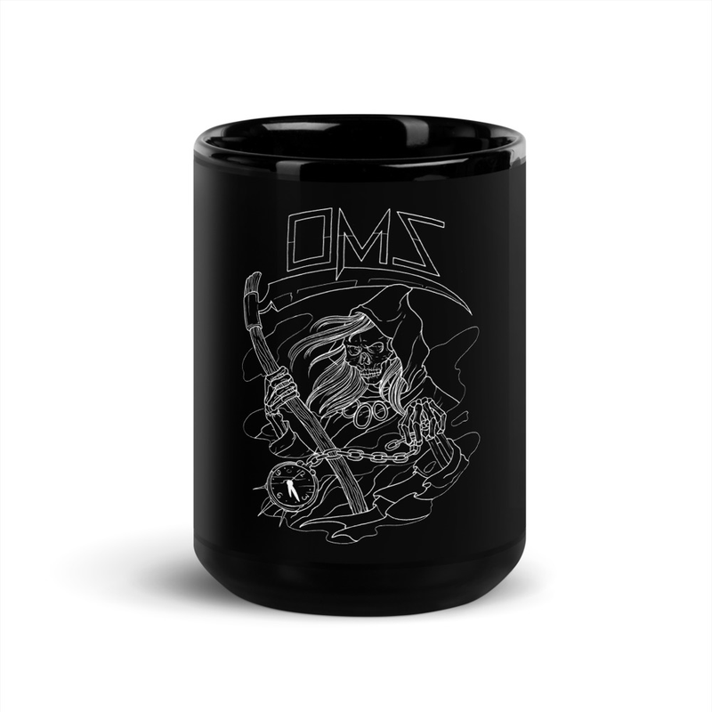 OMS Reaper Black Glossy Mug