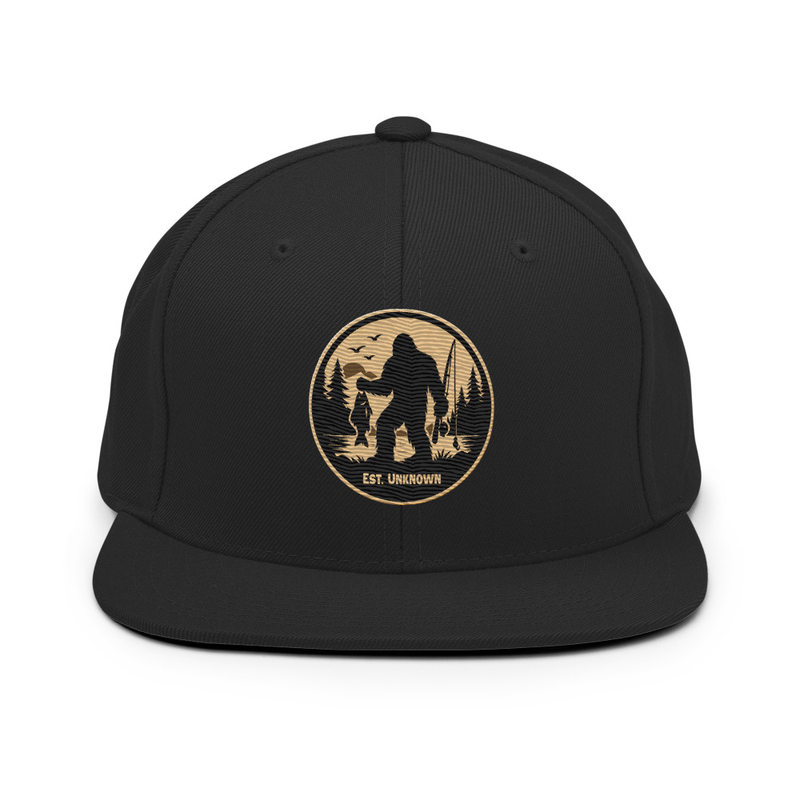 Bassquatch Snapback Hat