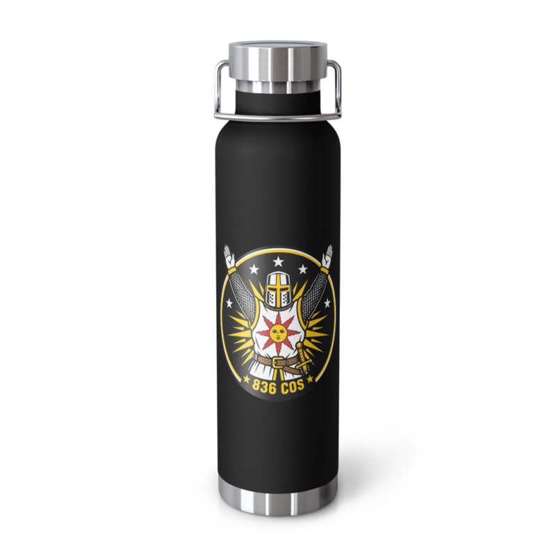 836 COS Insulated Metal Bottle — Venator Black, Product view