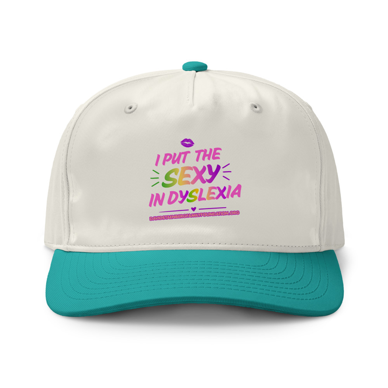 Class two-tone cap | Dyslexia v1 – One size, Natural / Charlotte