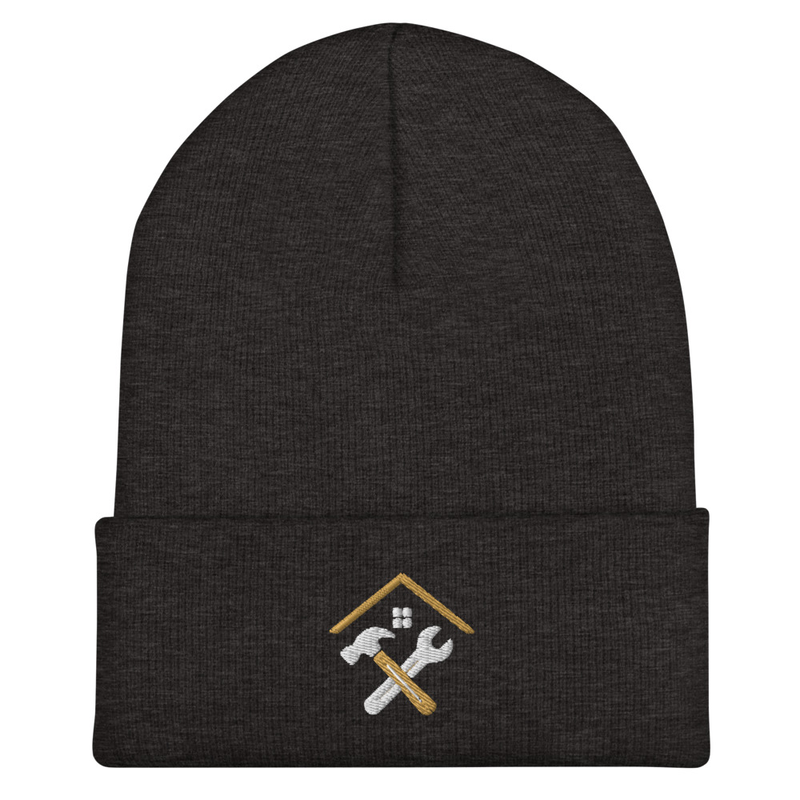 Partain Cuffed Beanie – One size, Dark Grey