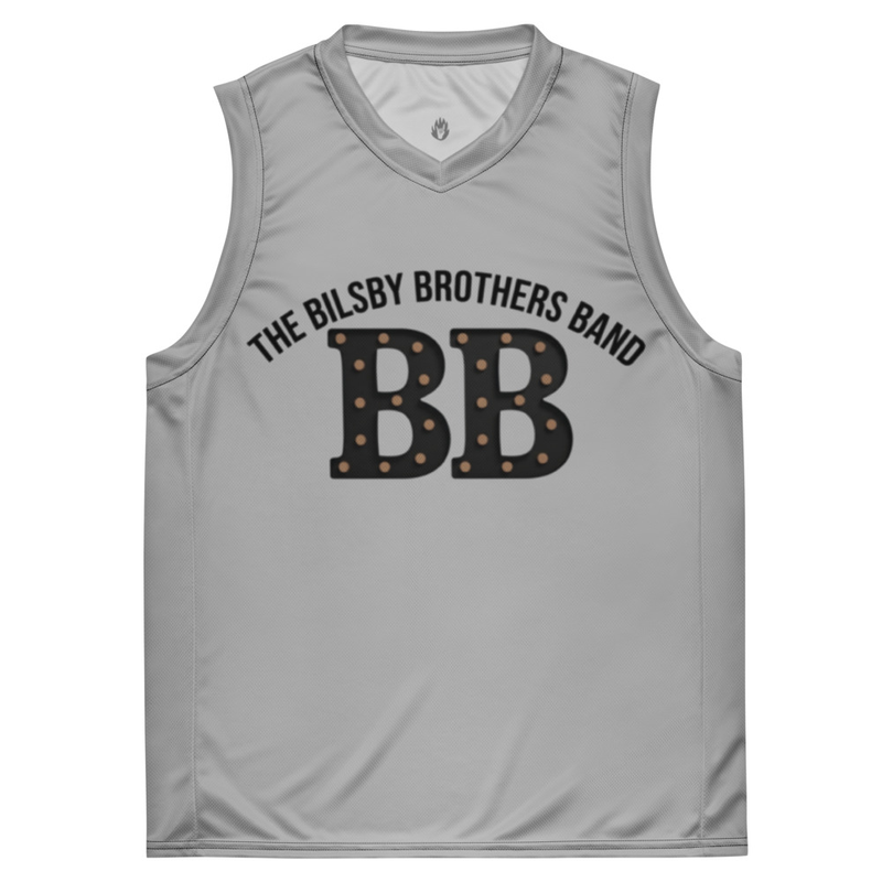 The Bilsby Brothers Band - Recycled Unisex Basketball Jersey