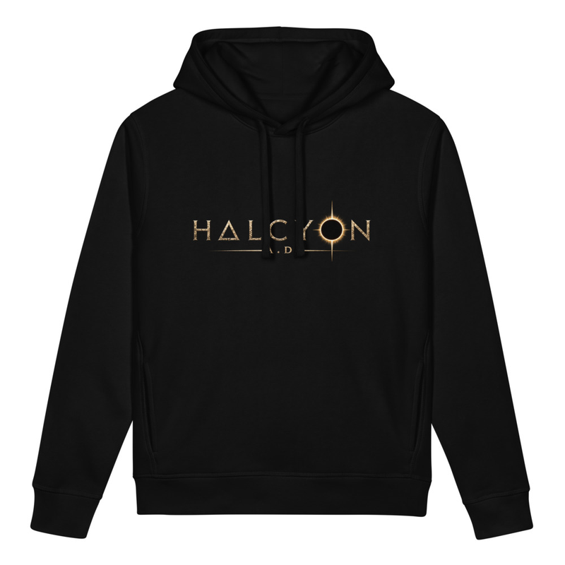 Halcyon A.D. Logo Unisex organic side pocket hoodie