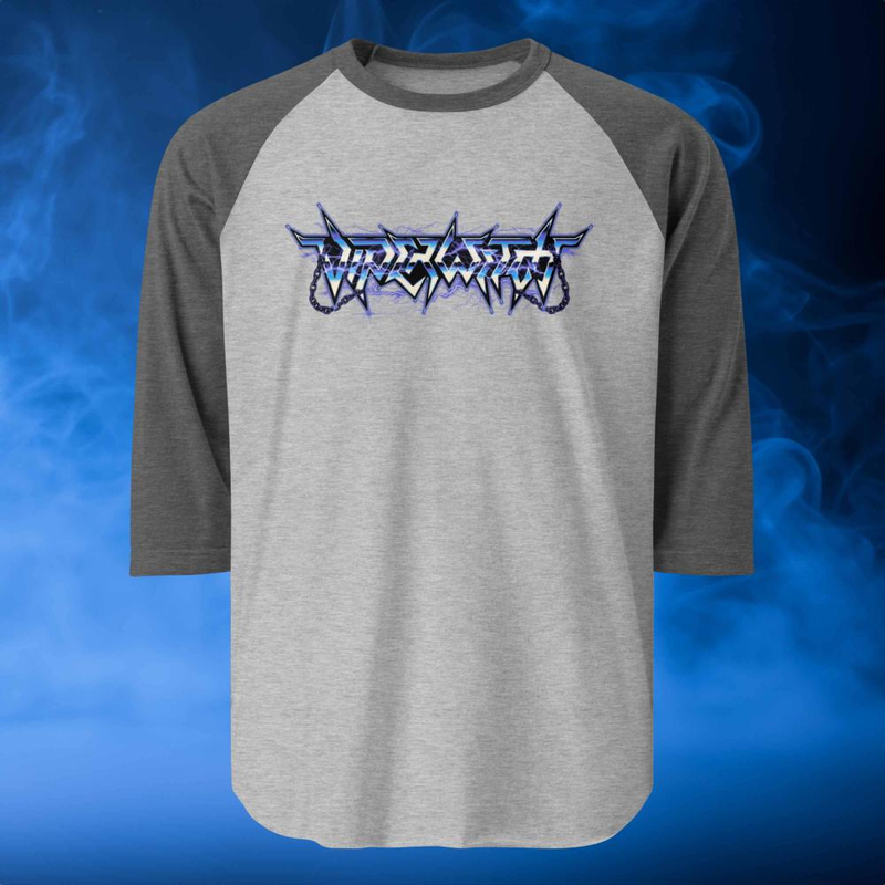 3\4 Baseball Tee - Lightning (Unisex)