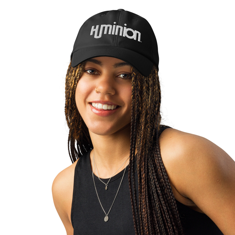 Huminion Logo Under Armour® Dad Hat - Women's, Black