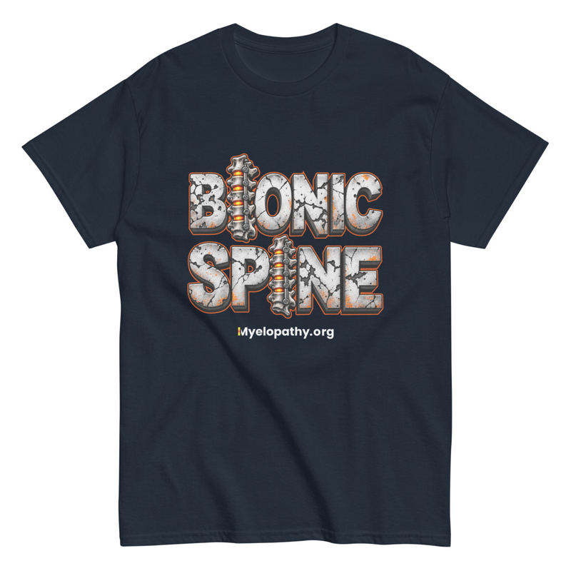 Bionic Spine Unisex T – S, Navy
