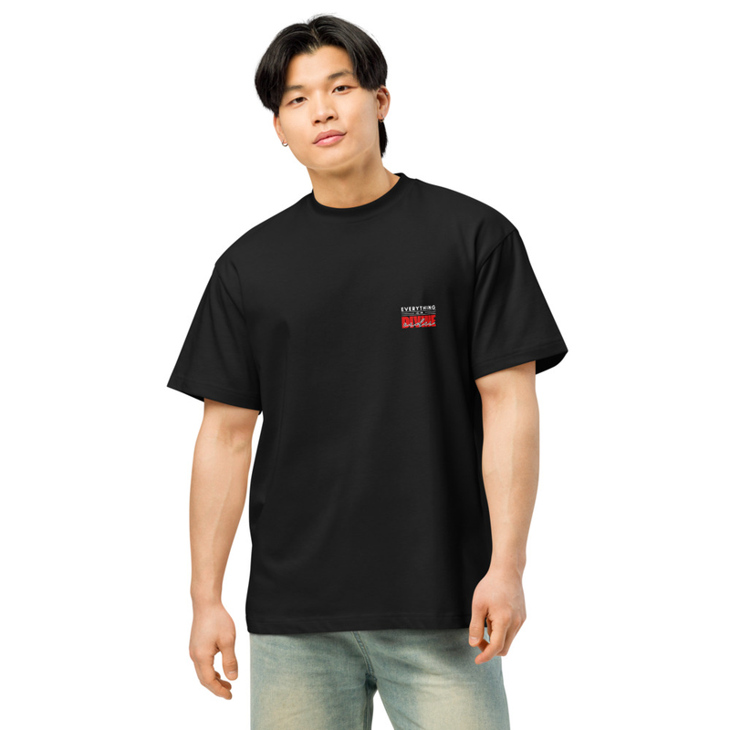 DIVINE ORDER box tee – M, Black