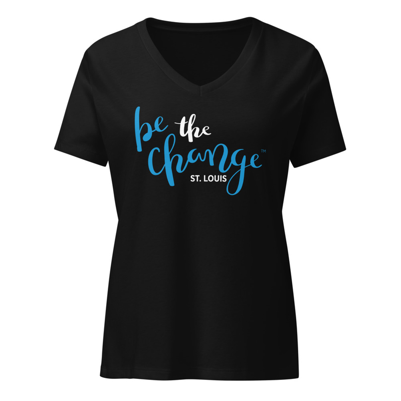 Be the Change - V-neck Tee