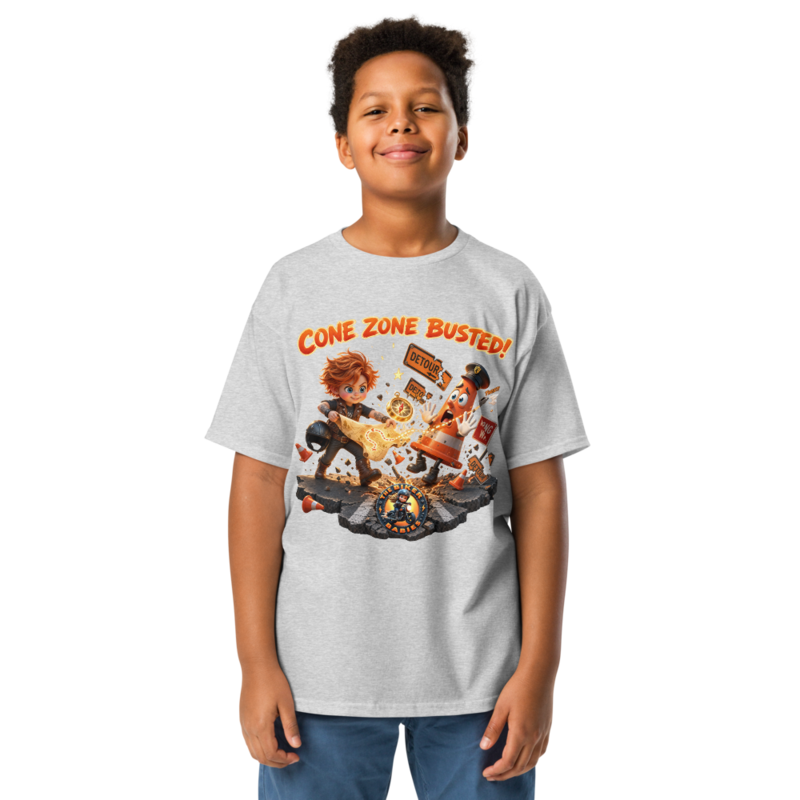 Cone Zone Busted Kids T-Shirt
