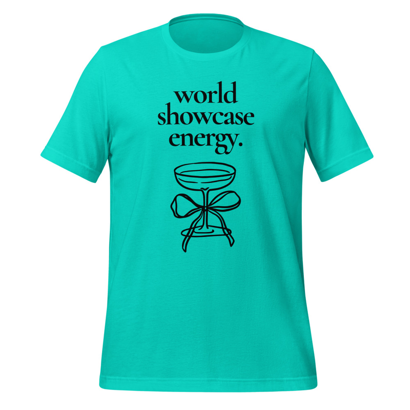 World Showcase Energy Tee – XS, Teal