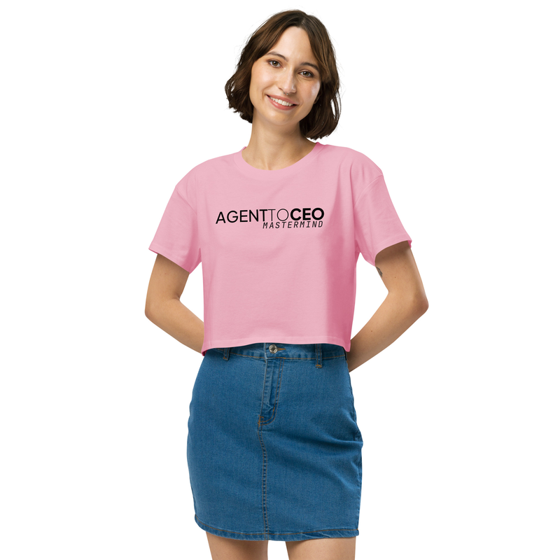 Agent To CEO Women’s crop top – Image 3