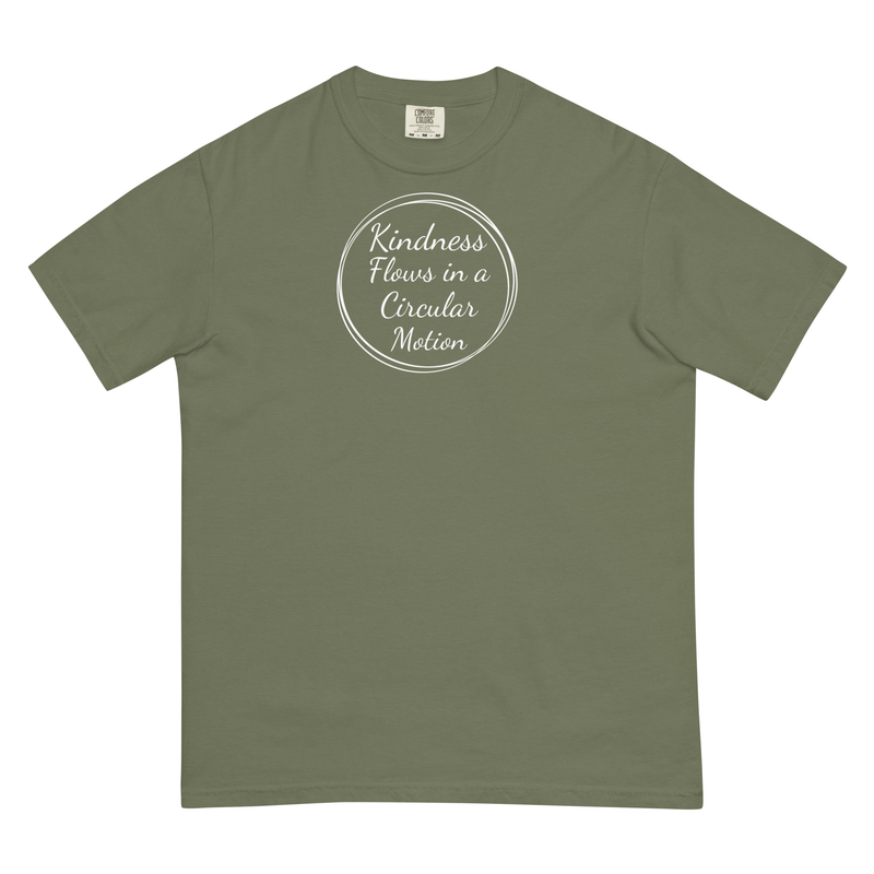 Kindness Flows Unisex heavyweight tee