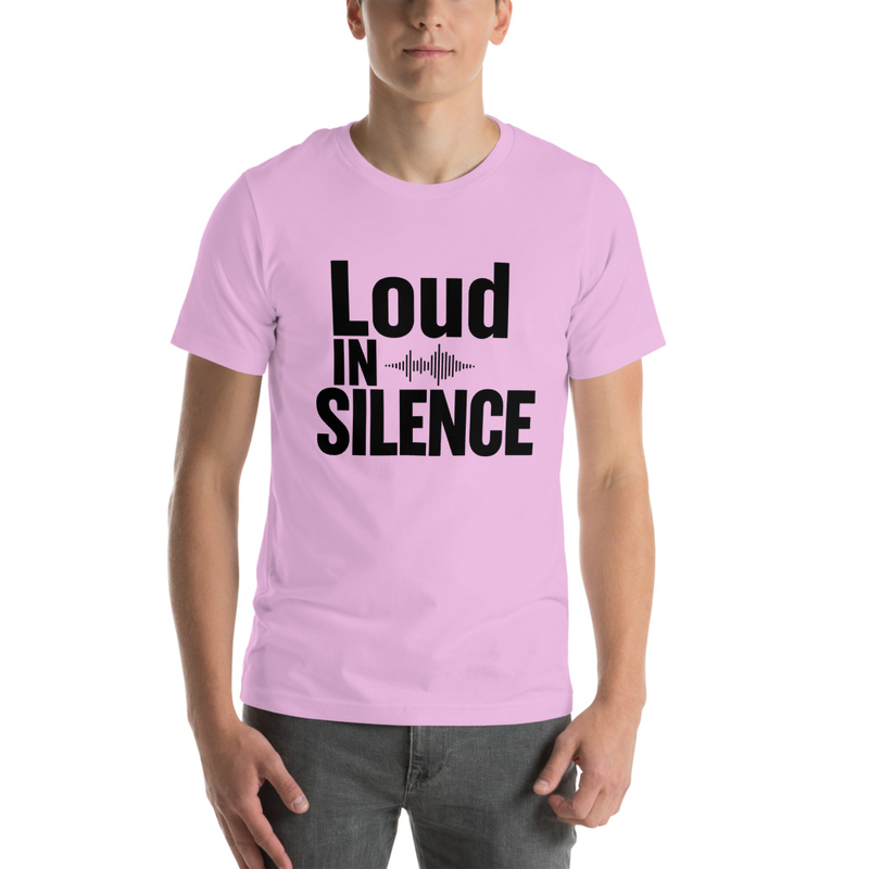 Loud in Silence - Light Tone – S, Lilac
