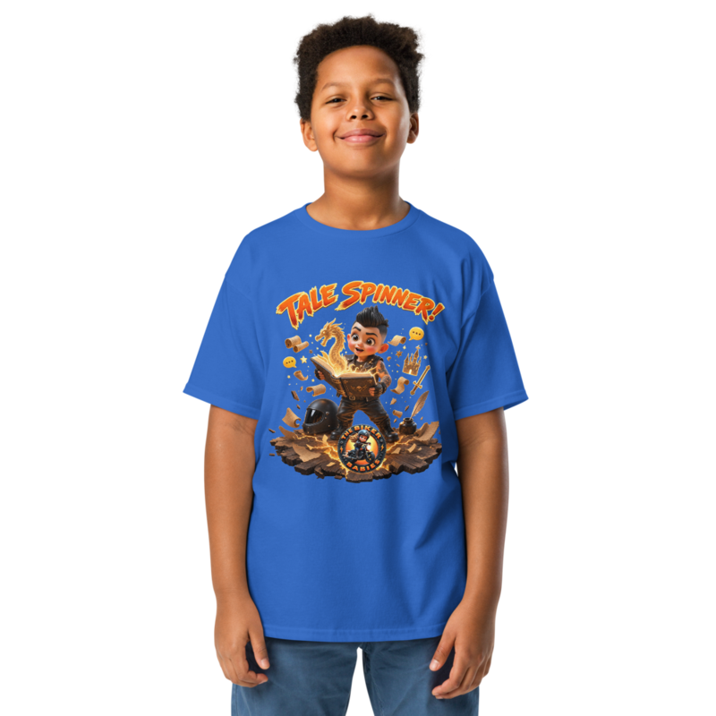 Mateo Tale Spinner Kids T-Shirt