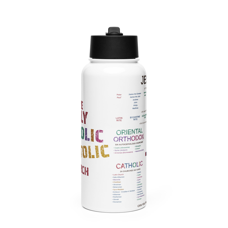 Apostolic Family Tree Water Bottle