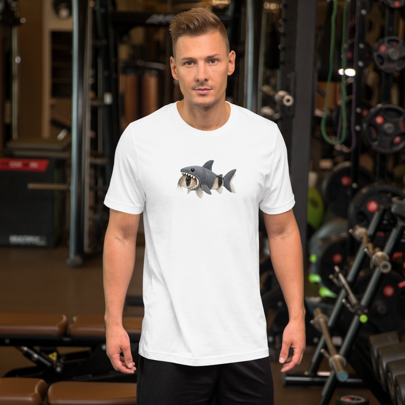 Panda Corydoras Fish Shark Costume Unisex T-Shirt