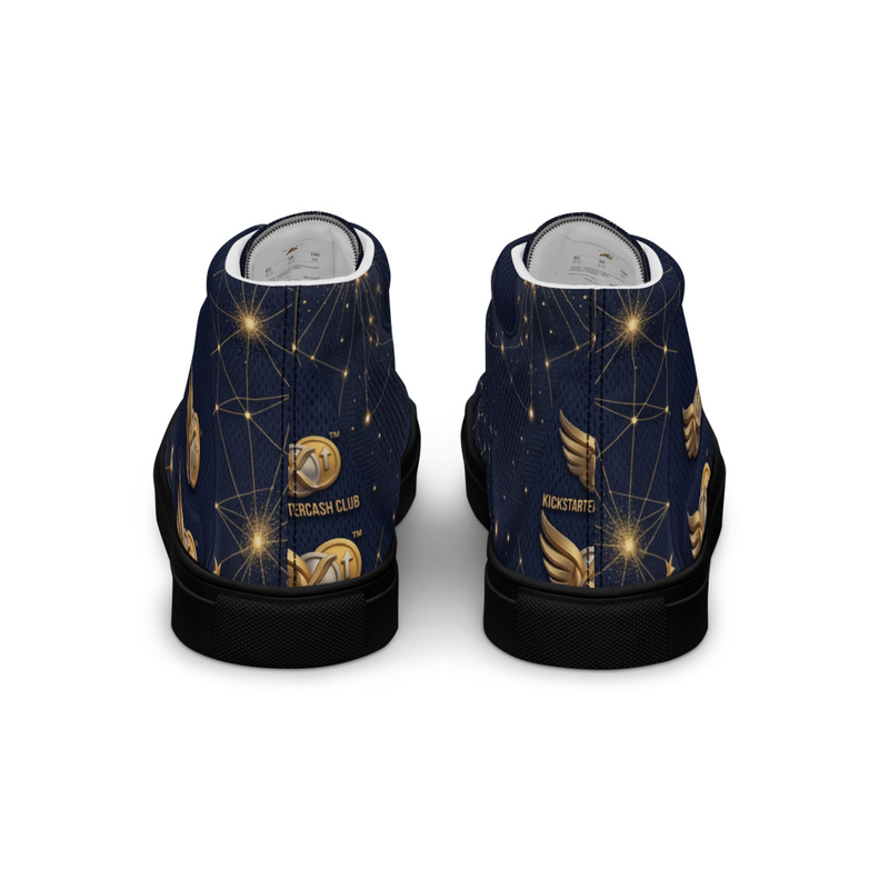 Women’s high top canvas shoes