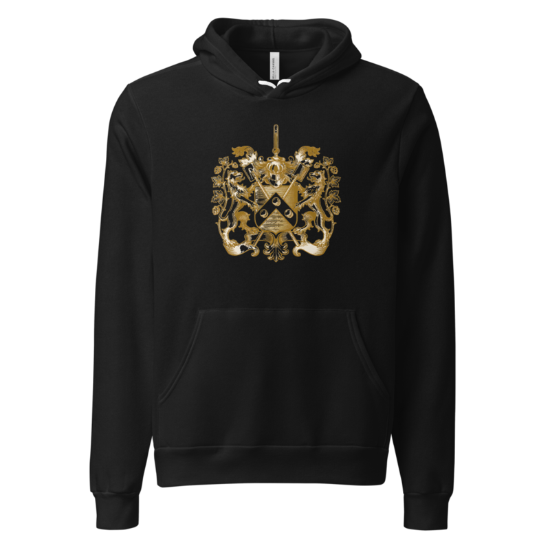 Heraldic Gold Hoodie (Artist Series) mockup