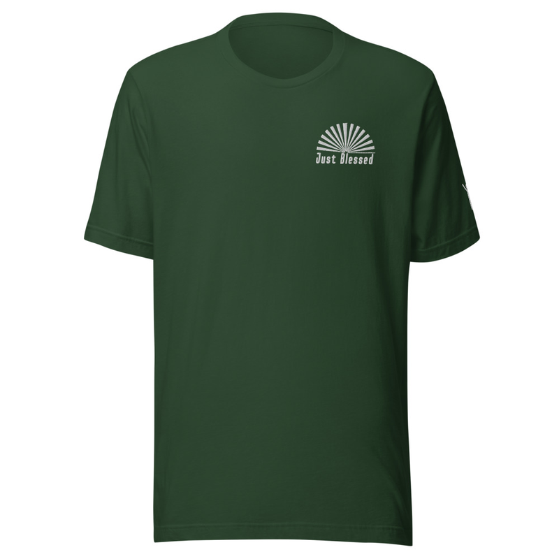 Just Blessed T-shirt – M, Forest