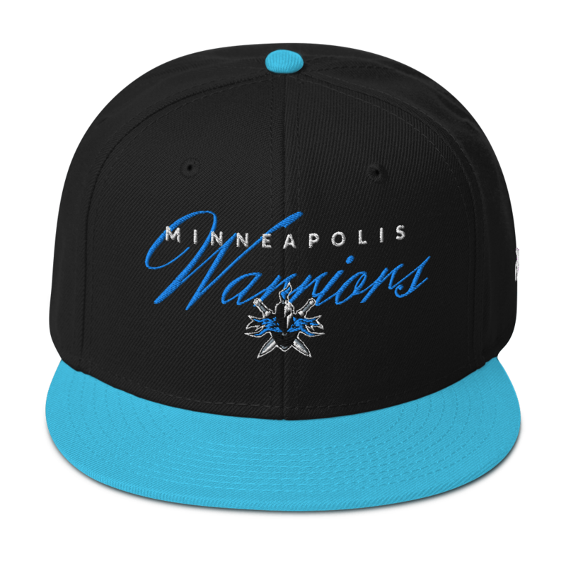 Minneapolis Warriors - Script Snapback Hat