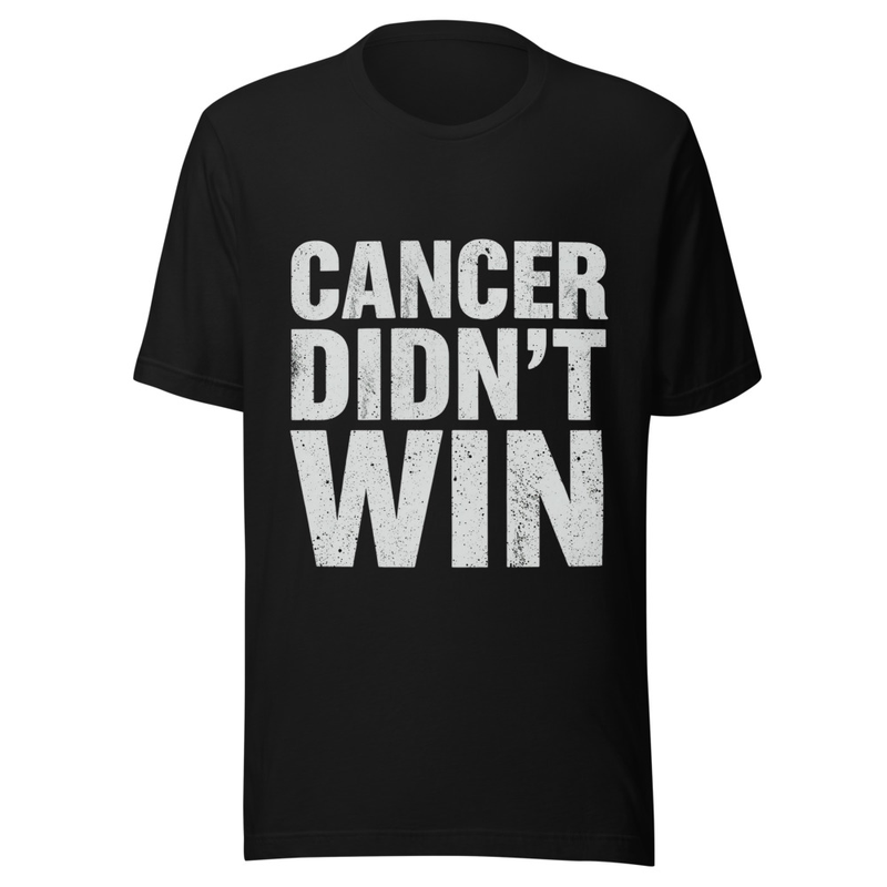 Cancer Didn't Win - Midnight Tone – S, Black