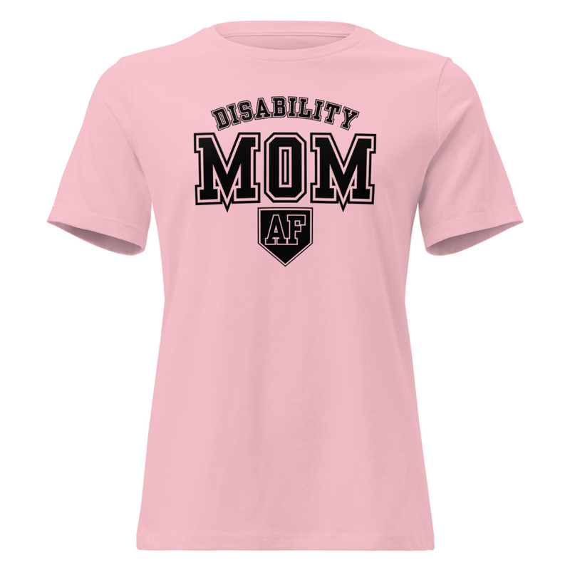 Disability MOM AF *black text* – 3XL, Pink