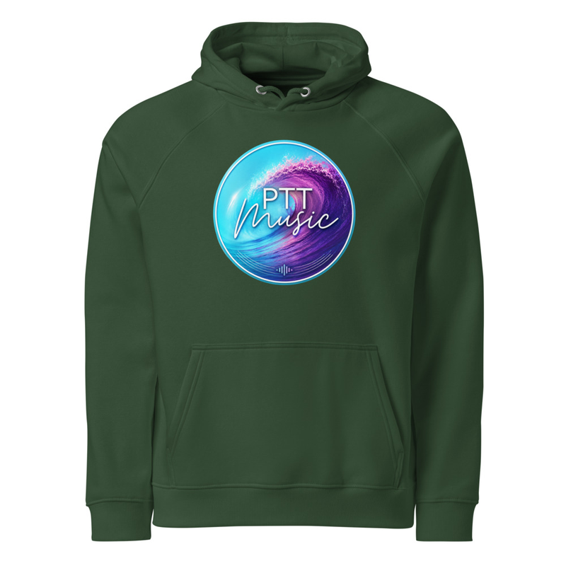 Unisex eco raglan hoodie