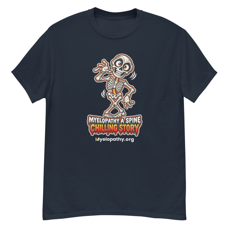 Spine  Chilling Unisex T – S, Navy