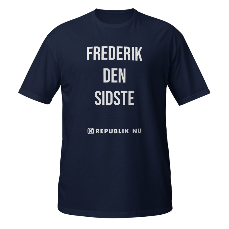 T-Shirt Frederik den Sidste  – Marineblå